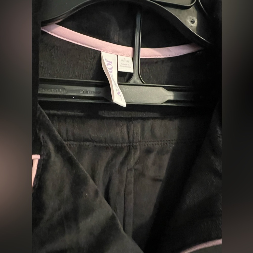 Pajama set nwt size large (12/14) black - Picture 9 of 12